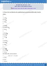 Đề thi giữa kì 1 Tiếng Anh 5 Phonics Smart - Đề số 2